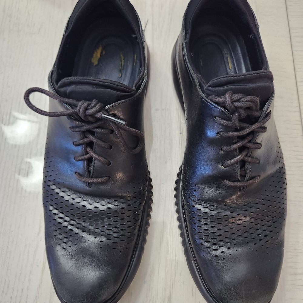 Men's Black Leather Shoes